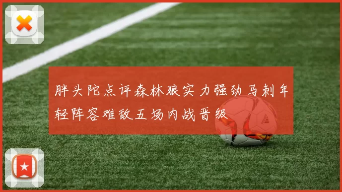 胖头陀点评森林狼实力强劲马刺年轻阵容难敌五场内战晋级