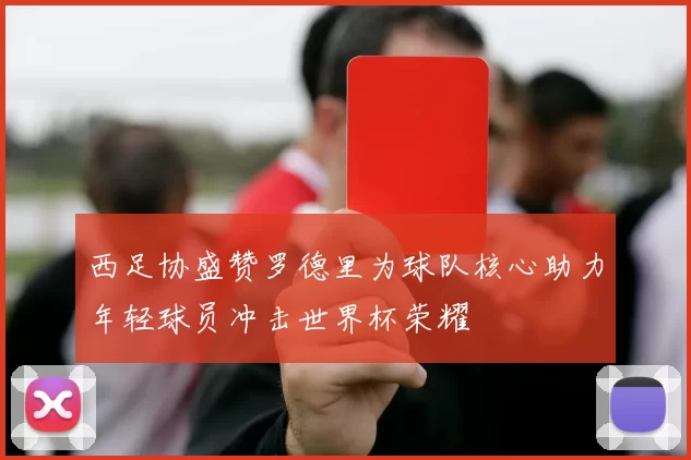 西足协盛赞罗德里为球队核心助力年轻球员冲击世界杯荣耀